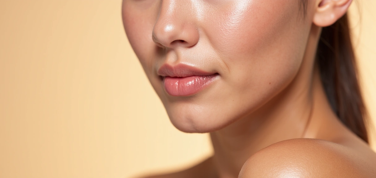 Radiant skin with natural glow
